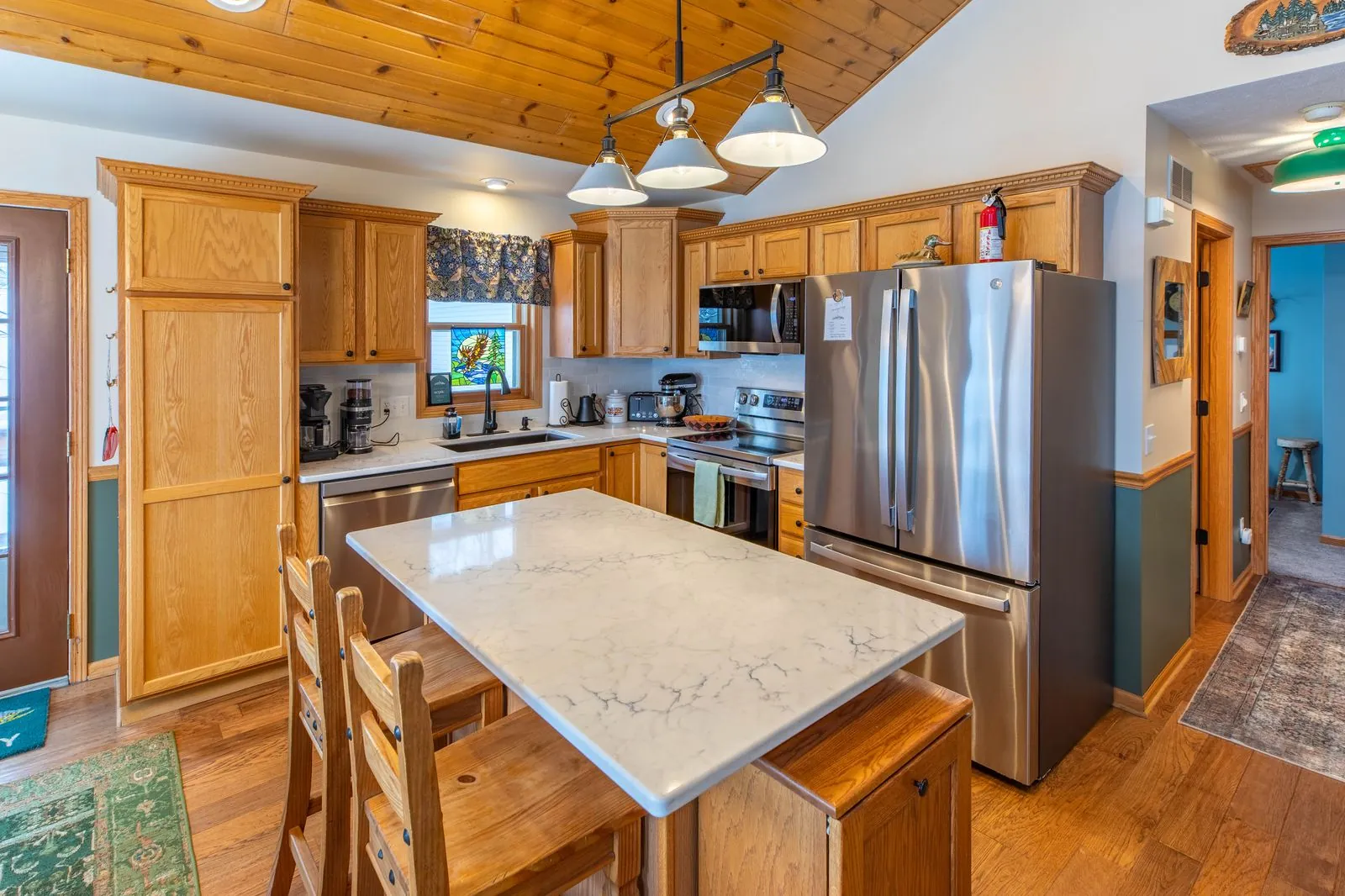 Oak kitchen